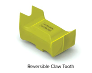 100 Piece Bradco Drum Style Reversible Claw Teeth Kit (For 60" & 72" Mulchers)