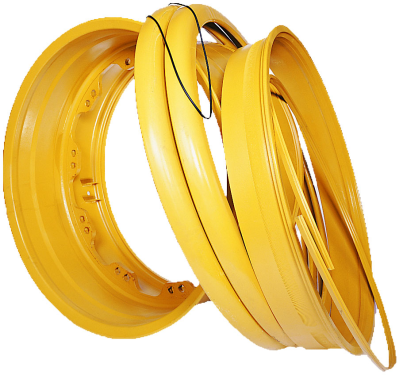 25X19.5-5 Wheel Assembly, 14 Bolt Hole, Five Piece, John Deere 644J/K/P (w/23.5R25 Tire Size Only)