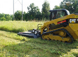 78" Bradco Ground Shark™ SD Skid Steer Brush Cutter, 33GPM-40GPM, 1/2" QD
