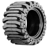 33X12-20/7.5 (12-16.5 Equivalent) Brawler Solidflex HPS Traction Skid Steer Tire