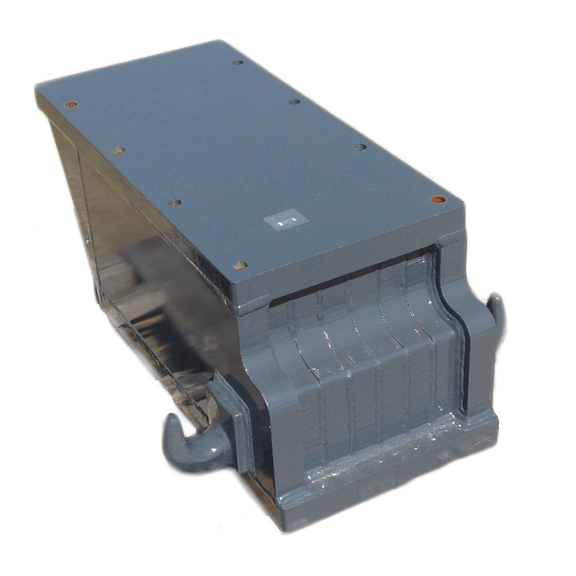 Push Block With Hooks, Komatsu GD655, Diamond
