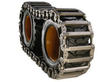 Set (Pair) 12" Grouser BarTrack™ Steel OTT Tracks For 12-16.5 Tires (Case 1845C w/12-16.5)