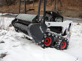 Set (Pair) 12" Grouser BarTrack™ Steel OTT Tracks For 12-16.5 Tires (Case 1845C w/12-16.5)