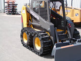Set (Pair) 12" Grouser BarTrack™ Steel OTT Tracks For 12-16.5 Tires (Case 1845C w/12-16.5)