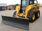 Set (Pair) 12" Grouser BarTrack™ Steel OTT Tracks For 12-16.5 Tires (Case 1845C w/12-16.5)