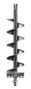 12" Premier High Torque HTA Auger, 6 Foot Length, 4-Teeth A12HTA6