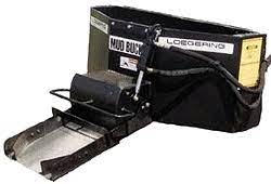 68-P2-200 Loegering Hydraulic Mud Bucket® Concrete Hauler 0.5 Yard Capacity For Skid Steer Loaders