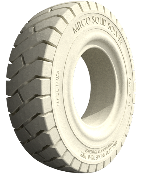 700x15/5.50 Resilient Non-Marking (NM) Lug Tire, Solid Solver 26410102