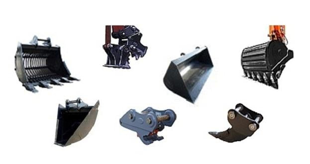 Heavy Equipment Buckets, Couplers, Thumbs, Rippers