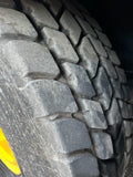 Twelve Good Used Tires w/Grove GMK Crane Wheels, 445/95R25 (16.00R25) Michelin X-Crane+ TL 174F Radial