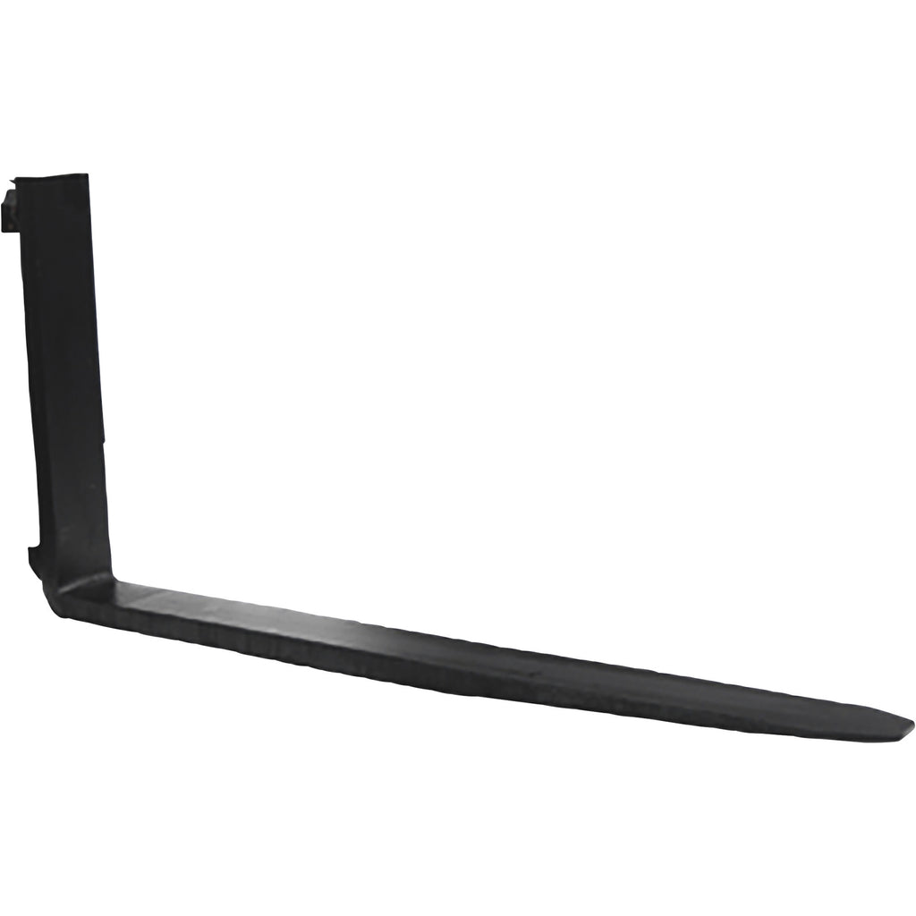 One Bradco 48" Pallet Fork Tine, For Skid Steers, Class II ITA (1.38"x4"x48")