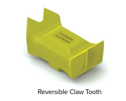 72" Drum Style Reversible Claw Teeth Kit (54 Pieces)