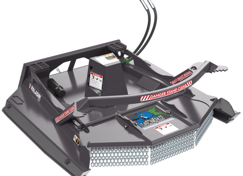 66" Bradco Ground Shark™ HD Heavy Duty Skid Steer Brush Cutter, 20GPM-34GPM, 3/4" QD