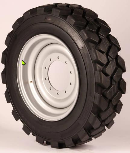 400/75-28 OTR LiftBoss ND 16-Ply 10BH (Flat) Foam-Filled Telehandler Tire/Wheel Assy