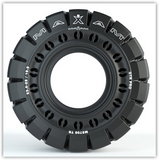 20.5-25 Maxam MS708 Traction (25-17) Aperture Solid Tire Only V53210