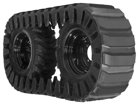 12X29RT Over The Tire (OTT) Rubber Tracks, For Skid Steer Loaders 12-16.5 Pneumatic Tire Size