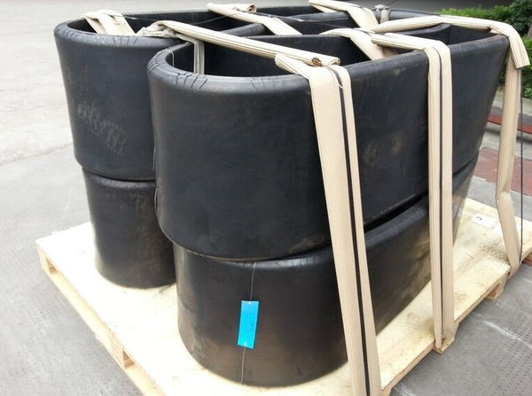 330X18.5 Rubber Paver Tracks, Smooth, Roadtec Asphalt Pavers, RP-195 ...
