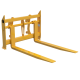 96" Rockland Utility Construction Forks, 21,150 Lb Capacity, 96" Carriage, Manual Type (20/30/40 Class)