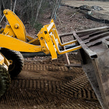 96" Rockland Utility Construction Forks, 21,150 Lb Capacity, 96" Carriage, Manual Type (20/30/40 Class)