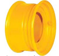 WA26X20-1 Wheel Assembly, 10 Bolt Hole Single Piece, Volvo SD115D Vibratory Compactor