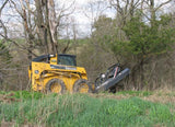 78" Bradco Ground Shark™ XD Extreme Duty Skid Steer Brush Cutter, 30GPM-45GPM, 1/2" QD
