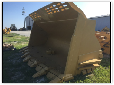 Spade Nose Rock Bucket, Caterpillar 992G, Rebuilt