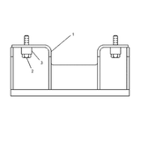 6I9034 Cat D6H Roller Guard