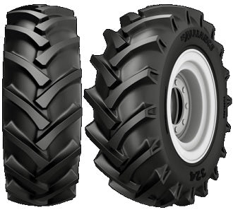 15.5/80-24 Alliance 324 R-1 16-Ply TL Front Backhoe Tire 32452011