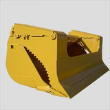 Rockland DB Demolition Bucket, 4.0cy, Category 50  (27,001 lb to 34,000 lb weight class machines) DB-50-04-120-BASE