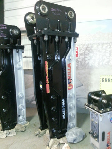 GXS135 5000 Ft. Lb. Gorilla Hydraulic Hammer (Rock Breaker)