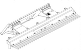 65-M6-200-13 Loegering 6-Foot (72") Eliminator Rake (13" Teeth), Universal Fit