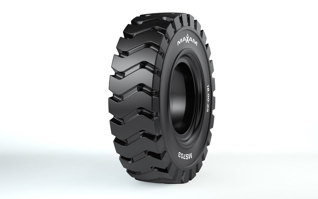 16.00-25 Solid Resilient Maxam MS703 Industrial Pro Industrial | Port Tires V50260