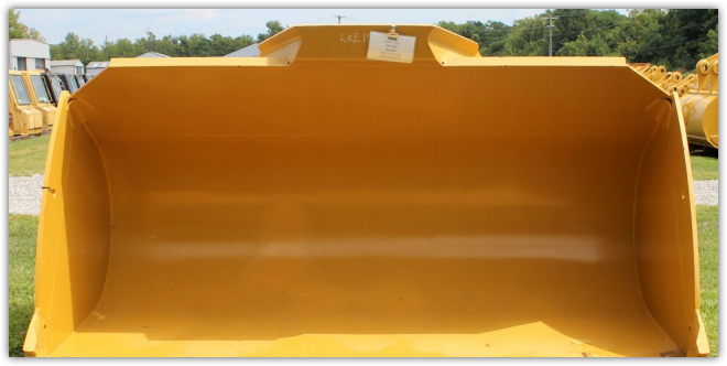 9.00 Cubic Yard Volvo L250G Bucket, Good Used (With BOCE, Plated)