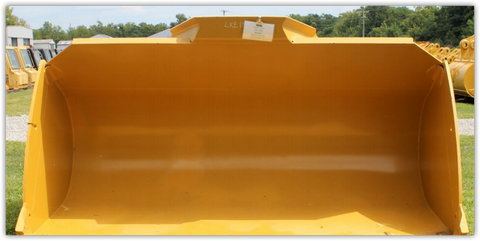 9.00 Cubic Yard Volvo L250G Bucket, Good Used (With BOCE, Plated)