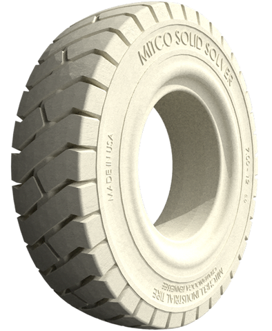 600x9/4.00 Resilient Non-Marking (NM) Lug Tire, Solid Solver 26300102