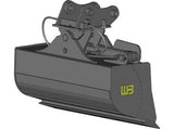 WTB48-1 Werk-Brau 48" Hydraulic Tilting Ditching/Grading Bucket
